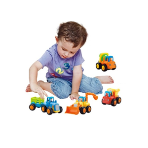 اسباب بازی ست 4 تایی ماشین راهسازی هولی تویز Hola Toys مدل 326 -اسباب بازی